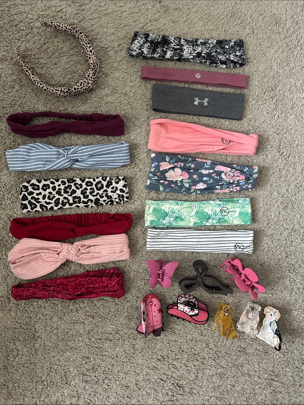 Hair Accessory Bundle - clips and headbands